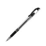 фото Ручка гелевая CELLO "Flo Gel", корпус непрозрачный, игольчатый пишущий узел 0,5 мм, резиновый держатель, черная