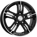 фото K&amp;K Trinity 6x15/5x100 D57.1 ET43 Алмаз черный