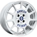 фото Racing Sparco Terra 7x16/4x100 D63.3 ET37 White Blue Lettering