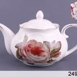 фото Заварочный чайник "розы" с фильтром 500 мл. Porcelain Manufacturing (249-077)
