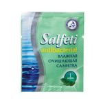 фото Салфетка влажная SALFETI в индивидуальной упаковке (саше), 14х18 см, антибактериальная