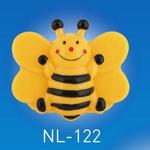 фото Ночник Camelion NL-122 Пчелка (Светодиодный с выкл. 220В 0,5Вт)