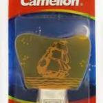 фото Ночник Camelion NL-102 "Корабль" (Светодиодный с выключателем 220В 0,4Вт)
