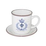 фото Чашка с блюдцем Королевский LF Ceramic ( LF-410F5763-1-AL )