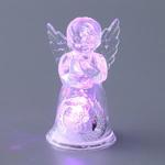 фото Фигурка с подсветкой "ангелочек" 5*5*9 см. Polite Crafts&amp;gifts (786-113)