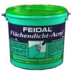 фото FLACHENDICHT FEIDAL (Флехендихт Фейдал) гидроизоляционная акриловая мастика для внутренних работ
