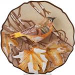 фото Тарелка декоративная птица диаметр 20 см,