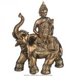 фото Фигурка будда на слоне 22,5х11,5х29см