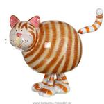 фото Статуэтка с качающейся головой кошка коричневая 31,8х24х30 см