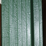 Фото №14 Штакетник металлический ширина 115мм 32 цвета (глянец, матовый, под дерево, под камень).