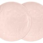 фото Набор из 2-х тарелок обеденных Птицы (розовая) SantaFe ( SL-SP15072p-AL )