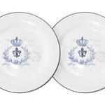 фото Набор из 2-х десертных тарелок Королевский LF Ceramic ( LF-55E2258-2-AL )