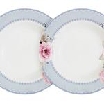 фото Набор из 2-х суповых тарелок Розовый блюз Primavera ( PW-NBCP85-112-AL )