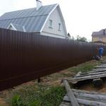 Фото №2 Забор из профлиста в Иваново