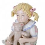 Фото №3 Статуэтка "девочка с игрушкой" высота=8 см. Porcelain Manufacturing (461-153)
