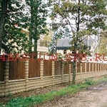 Фото №5 Заборы, зетонные заборные блоки Рубленый камень .Блок Столба БС-30.