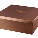Фото №2 Кофейный набор на 6 персон 12 пр."софия: золотой листок" 160 мл. Porcelain Manufacturing (418-264)