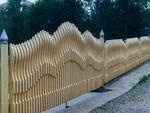 фото Деревянный забор Z-12