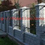 Фото №3 Заборы бетонные производство, декоративные заборные блоки, Блок Столба БС СКАЛА .