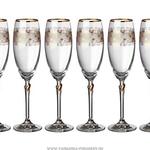 фото Набор бокалов для шампанского и3 6 шт, лили s1124 220 мл, высота 24,5 см,