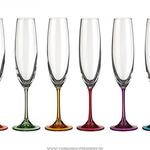 фото Набор бокалов для шампанского из 6 шт, барбара декорейшн 250 мл, высота 26,5 см,