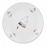 фото Набор посуды 3 пр."гуси": тарелка+миска+кружка диаметр=19/16 см. 250 мл.высота=8 см. Bohemia Porcelan (655-064)