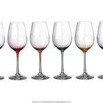 фото Набор бокалов для вина из 6 шт, виола q8417 250 мл, высота 21 см,