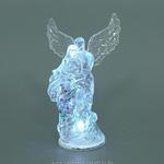 фото Фигурка ангелы с подсветкой высота 15 см,