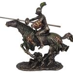 фото Статуэтка Рыцарь на коне Veronese ( VWU76394A4AL )