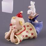 фото Статуэтка "клоун"высота=12 см длина=13 см. Porcelain Manufacturing (461-012)