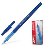 фото Ручка шариковая STABILO "Liner", корпус синий, толщина письма 0,3 мм, синяя