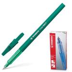 фото Ручка шариковая STABILO "Liner", корпус зеленый, толщина письма 0,3 мм, зеленая
