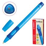 фото Ручка шариковая STABILO "Left Right", для левшей, корпус синий, толщина письма 0,3 мм, синяя