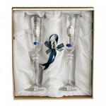 фото Набор бокалов для шампанского из 2 шт."ангела" 150 мл. Cristalleria Acampora (307-030)