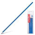 фото Стержни шариковые STABILO, набор 10 шт., 135 мм, для ручки 141567, 0,3 мм, европодвес, синие