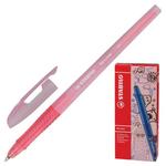 фото Ручка шариковая STABILO "Re-Liner", толщина письма 0,35 мм, розовая