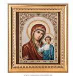 фото Гобелен казанская икона божьей матери 31х38 см.