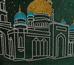 Фото №2 Картина со стразы московская соборная мечеть , 42x44см (562-209-61)