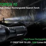 Фото №2 Подствольный аккумуляторный фонарь Saint Torch 10, 3200 люмен