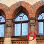 фото Арочные деревянные окна