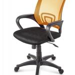 фото Кресло DEFO Lark (Цвет материала: Оранжевый/черный)