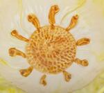 фото Салатник "цветок" диаметр=12 см. желтый Annaluma Snc (628-523)