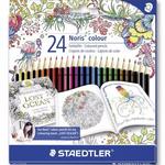 фото Набор цветных карандашей Noris Colour, 24 цвета, cпециальное издание "Johanna Basford", картонная упаковка