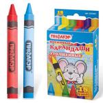 фото Восковые карандаши утолщенные ПИФАГОР, 18 цветов