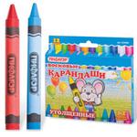 фото Восковые карандаши утолщенные ПИФАГОР, 12 цветов