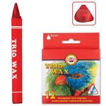 фото Восковые карандаши KOH-I-NOOR "Trio Wax", 12 цветов, трехгранные, картонная упаковка с европодвесом