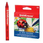 фото Восковые карандаши ERICH KRAUSE, 12 цветов, картонная упаковка с европодвесом