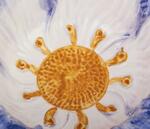 Фото №2 Салатник "цветок" диаметр=12 см. синий Annaluma Snc (628-522)