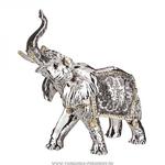 фото Статуэтка индийский слон 22х22 см.