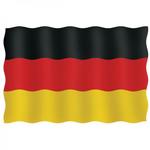 фото Maritim Флаг Германии гостевой из перлона/шерсти 20 x 30 см 20030-33109